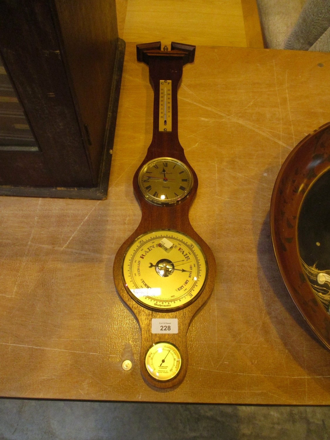 Modern Barometer/Clock
