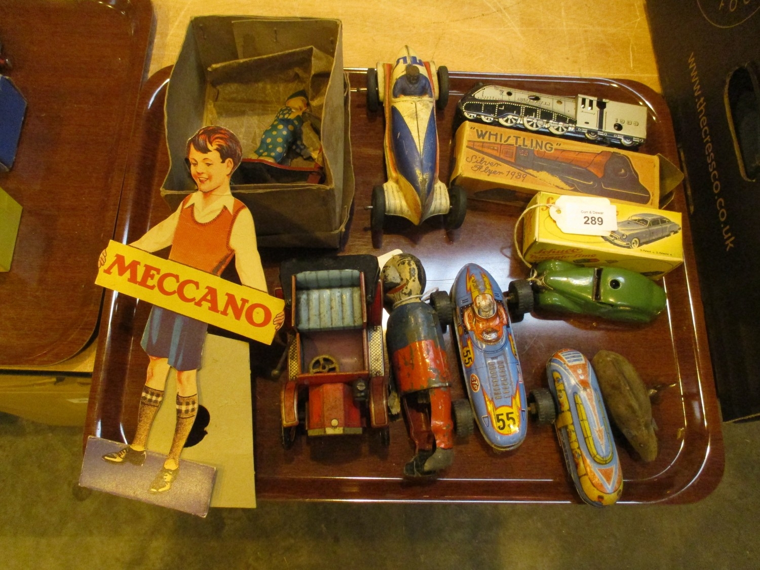 Clockwork Toys, Meccano Advert etc