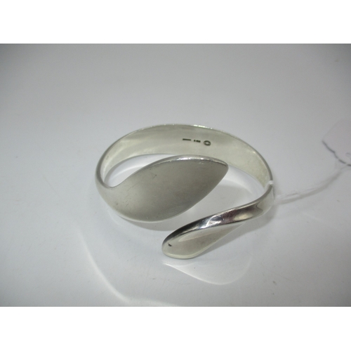 249 - Georg Jensen Denmark Silver Bangle, 61.72g