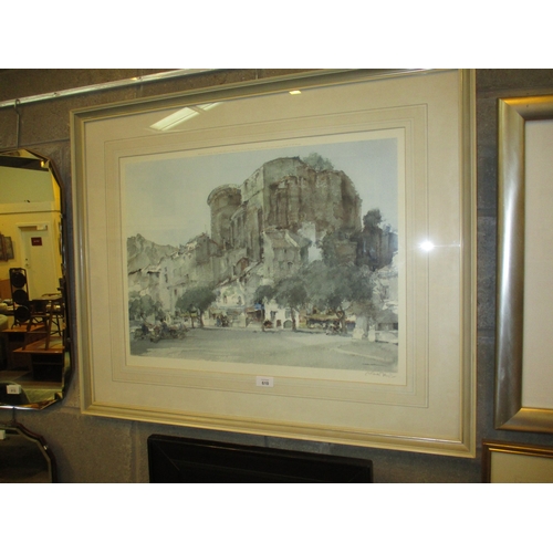 610 - William Russel Flint, Signed Print, La Voulte Sur Rhone