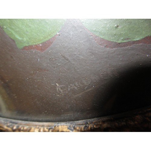 611 - Indistinctly Signed, Oil Painting, Vase of Flowers, 25x30cm