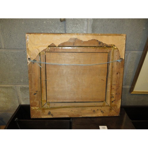 611 - Indistinctly Signed, Oil Painting, Vase of Flowers, 25x30cm