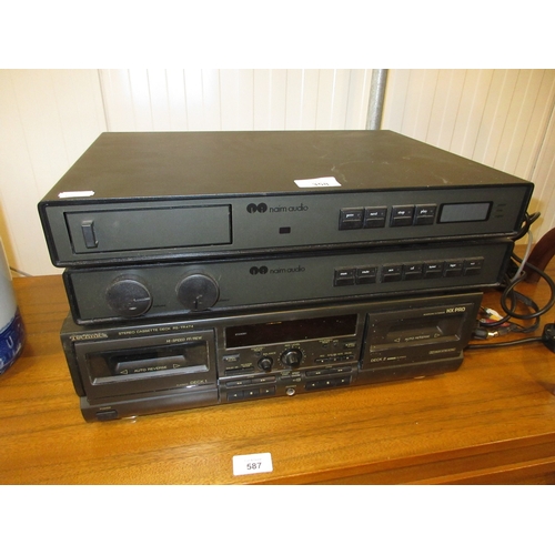 358 - Naim Audio NACD3 CD Player, Naim Audio NAIT3 and Technics Cassette Deck RS-TR474
