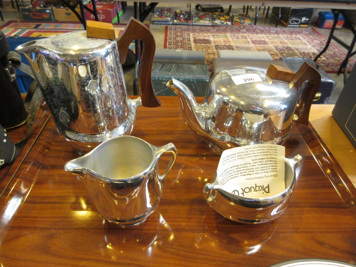 Picquot 4 Piece Tea Service