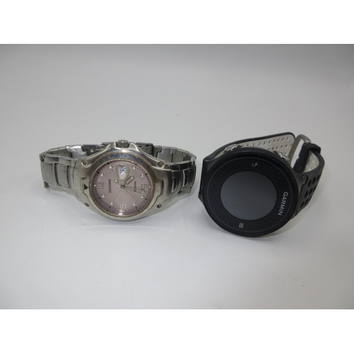 222 - Gents Sekonda and Garmin Watches