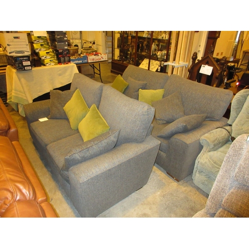 502 - Modern 3 Seat and 2 Seat Loose Cushion Settees