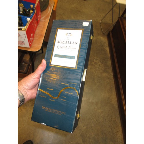 171 - The Macallan Ghillies Dram 12 Years Old, along with Beat on The Spey Print