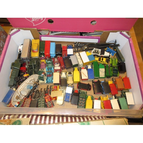 24 - Box of Die Cast Vehicles etc