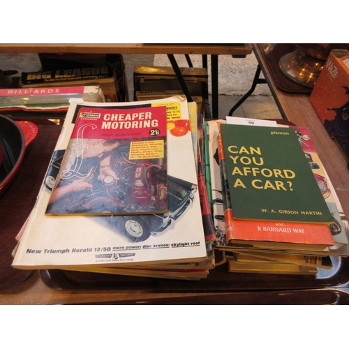 59 - Vintage Motoring Magazines etc