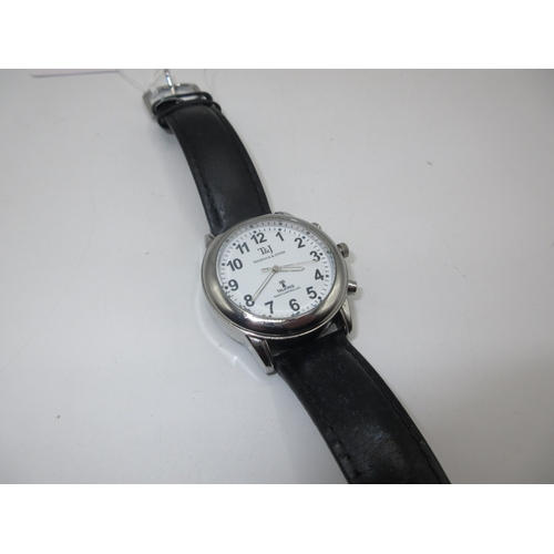 332 - Tavistock & Jones Talking Radio Controlled Watch