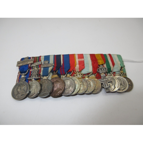 399 - Set of 13 Miniature Medals