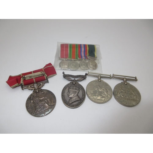 400 - Meritorious Service For Efficient Service, 2 WWII Medals and Miniature Medals to W/8363 SGT. Margare... 