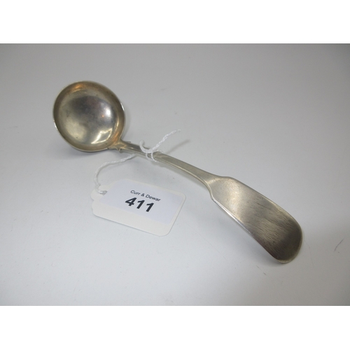 Scottish Provincial Silver Sauce Ladle by AB Greenock, 32g