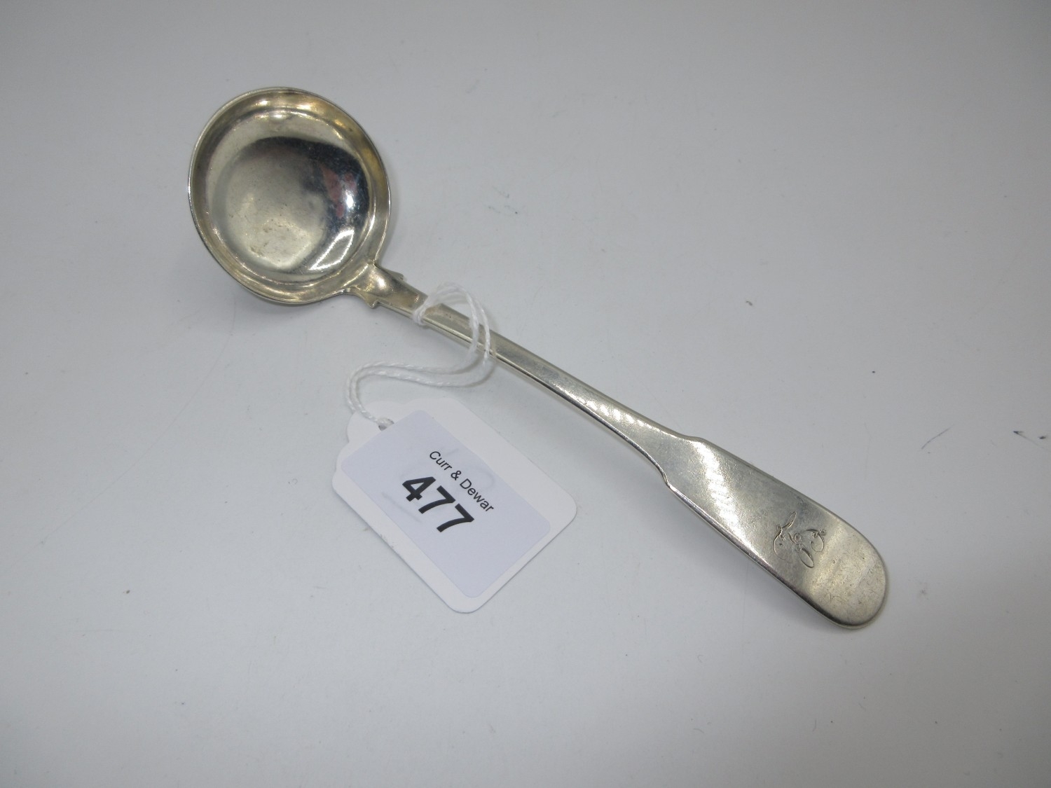 Scottish Provincial Silver Sauce Ladle by Alexander Cameron Dundee, 32g