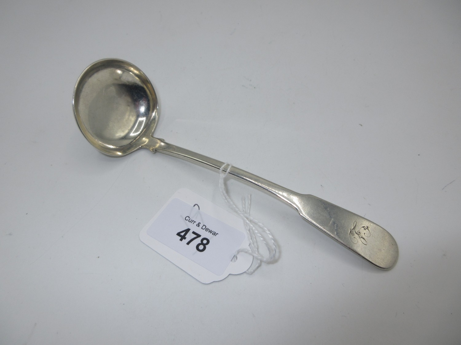 Scottish Provincial Silver Sauce Ladle by Alexander Cameron Dundee, 34g