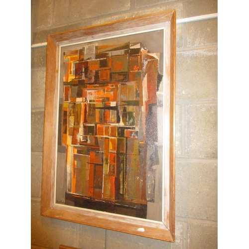 Barbara (Babs) Redpath, (1924-2003), Oil on Board, Dwelling, The ...