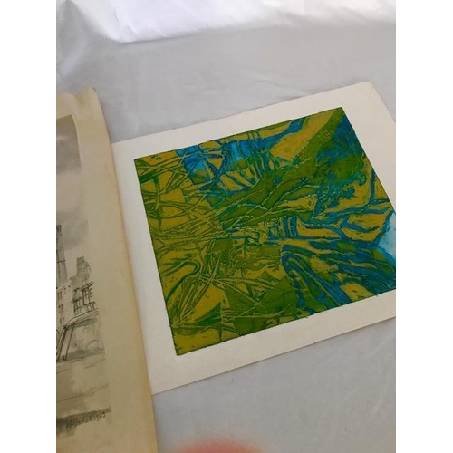 20 - Margaret Levinson. A large selection of unframed etchings/aquatints