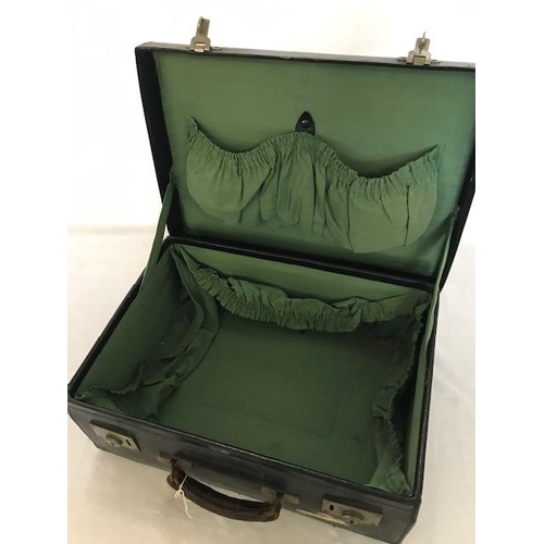 247 - A leather travelling case by Drew and Sons of Piccadilly  London