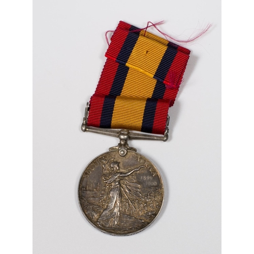 305 - A Queens South Africa medal with Cape Colony bar awarded to 6415 Pte F Denyer 1st Royal Sussex Reg