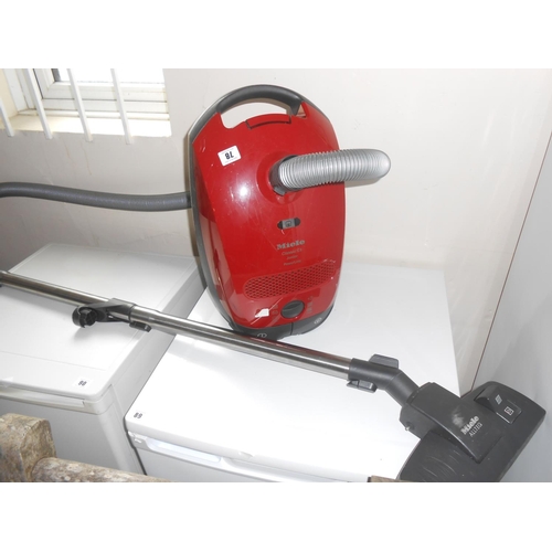 78 - A Miele cylinder vacuum cleaner