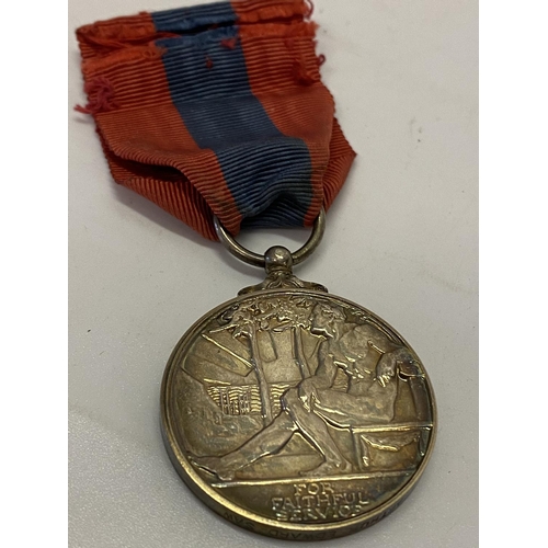 253 - An Imperial Service medal awarded to Arthur Edward Saw