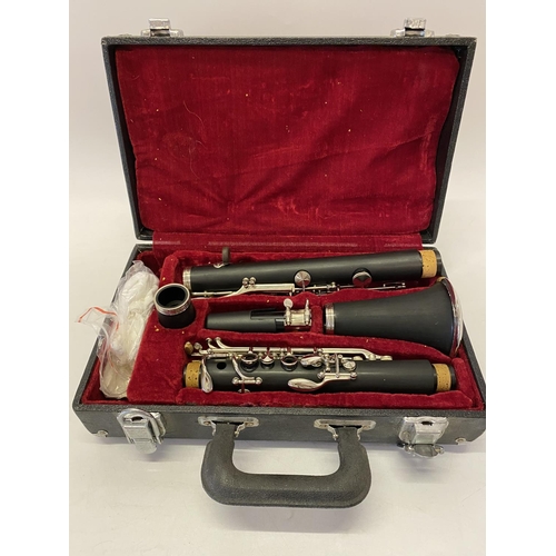 270 - A clarinet in fitted case