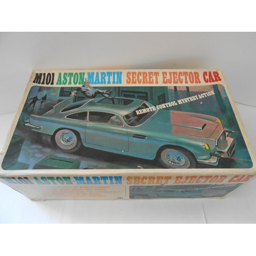 350 - A Japanese M101 Aston Martin Secret Ejector Car, boxed - 11in. long