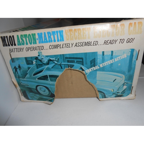 350 - A Japanese M101 Aston Martin Secret Ejector Car, boxed - 11in. long