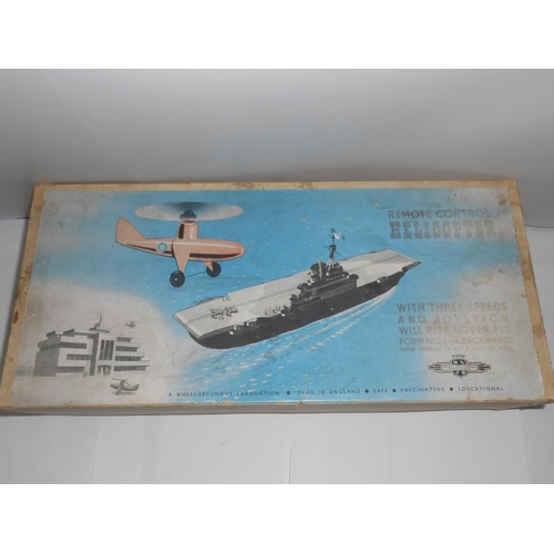 355 - A Nulli Secundus Remote Control Helicopter, boxed