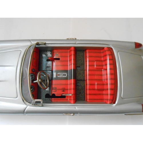 356 - A Japanese Bandai battery operated Ferrari Gear Shift Car, boxed - 11in. long and a Japanese Bandai ... 