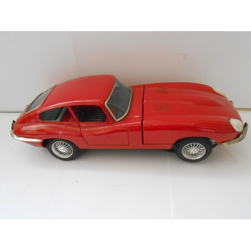 356 - A Japanese Bandai battery operated Ferrari Gear Shift Car, boxed - 11in. long and a Japanese Bandai ... 