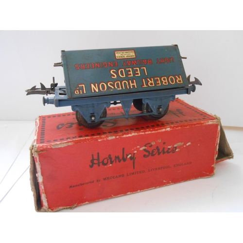 368 - A quantity of Hornby Meccano rolling stock and engine, boxed