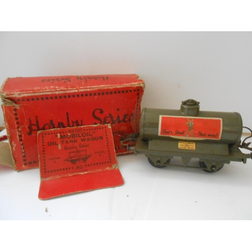 368 - A quantity of Hornby Meccano rolling stock and engine, boxed