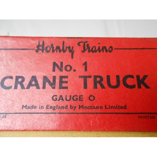 368 - A quantity of Hornby Meccano rolling stock and engine, boxed