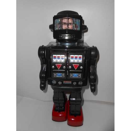 351 - A Japanese battery operated Rotate O Matic Super Astronaut, in fitted box - 12in. high