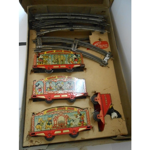 361 - A Lionel 1536 Mickey Mouse Circus Train, boxed