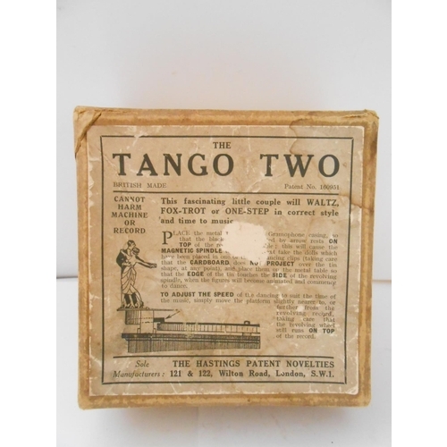 378 - A Lehmann's Dancing Sailor, boxed - 7 1/2in/ high and The Hastings Patent Novelties 'The Tango Two' ... 