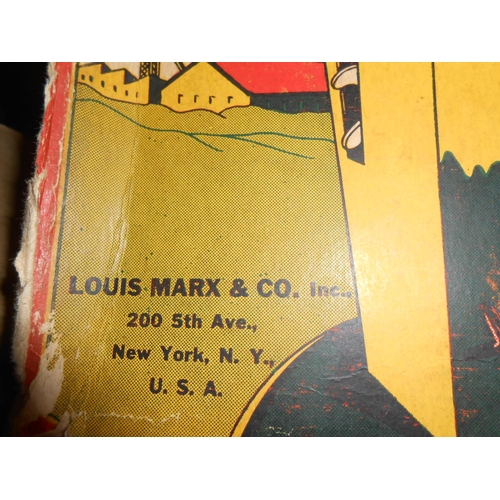 358 - A Louis Marx Busy Miners, boxed - 17in. long and 4in. high