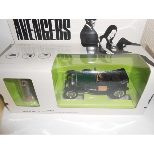 366 - A Corgi 97205 Guy Arab Bournemouth Bus, boxed, a Corgi 'The Avengers' model, boxed and a Solido AEC ... 