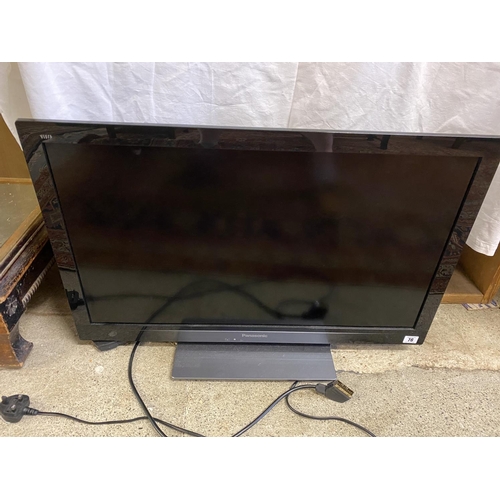 76 - A Panasonic Viera flatscreen television