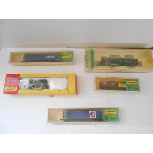 370 - Five Rivarossi, five Minitrix, five Lima, a Graham Farish and two other items of rolling stock