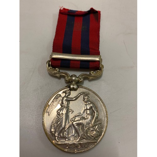 213 - An India General Service medal with N.E Frontier 1891 bar awarded to 2552 Pte G Cross 4th Bn ………..