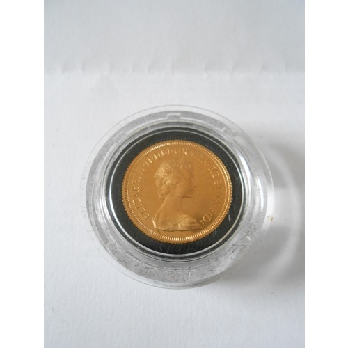 261 - A 1979 Gold Proof Sovereign in fitted box 

Please note buyers premium does not apply to the purchas... 