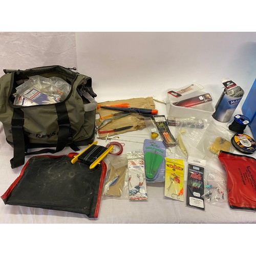 328 - A quantity of fishing tackle