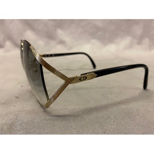 162 - A pair of vintage Christian Dior sunglasses