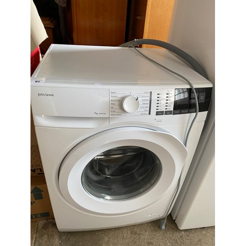 91 - A John Lewis washing machine