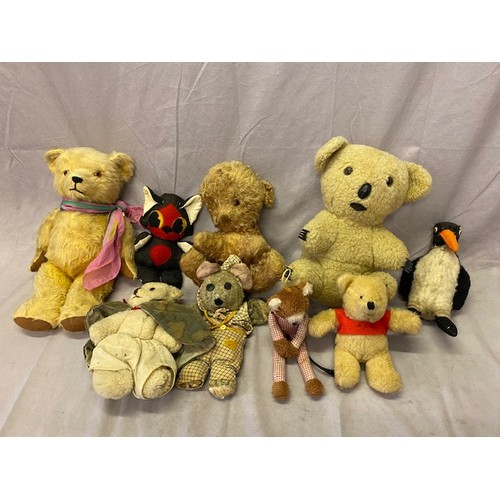 271 - A selection of soft toys various