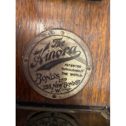 288 - A Kinora Flicker Reel manufactured by Bond Ltd. complete with ten reels including Piccadilly Circus ... 