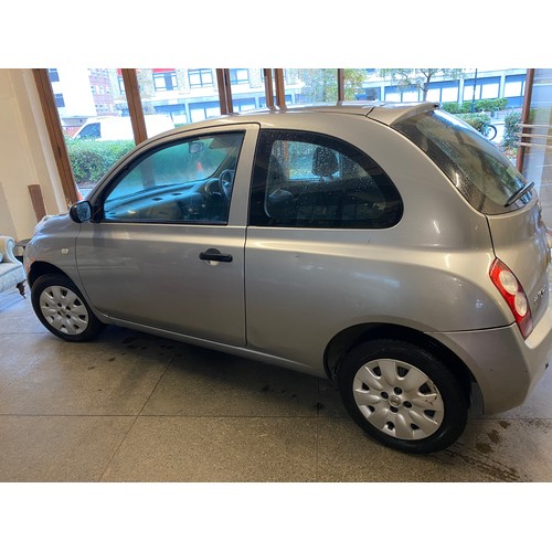 1 - A Nissan Micra 1.2S, 53 registration, 70000 miles approx., current MOT, two owners from new, related... 