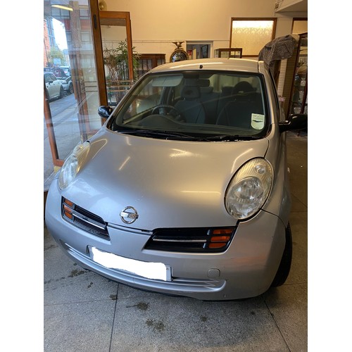 1 - A Nissan Micra 1.2S, 53 registration, 70000 miles approx., current MOT, two owners from new, related... 